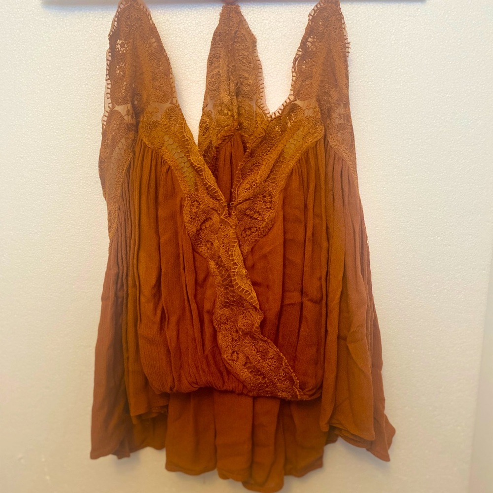 Free people drapes tank top